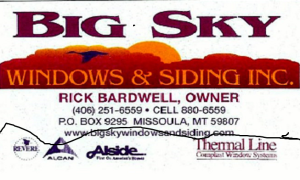 Big Sky Windows And Siding